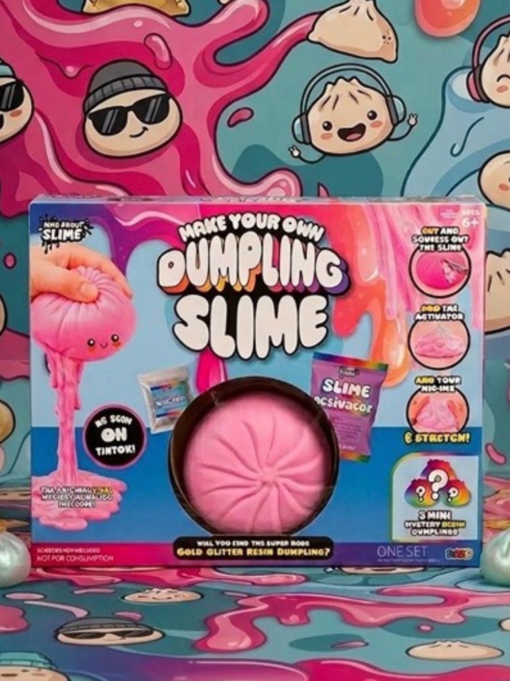 NEW TIK-TOK VIRAL RMS Mad About Slime Make Your Own Dumpling Slime Kit